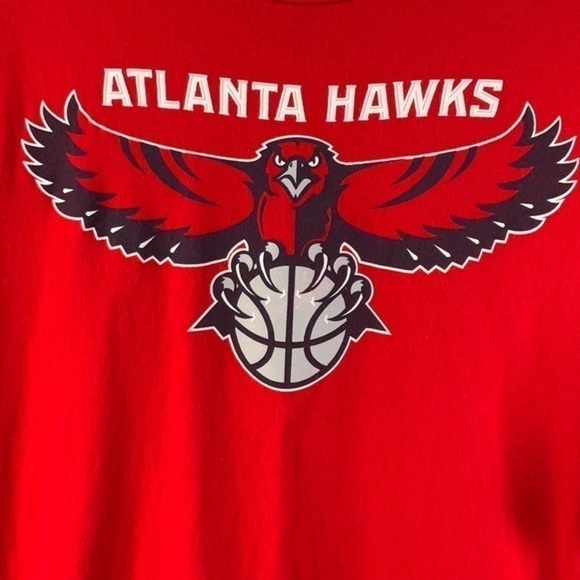 ATLANTA Hawks Red T-Shirt XLarge - Picture 2 of 6